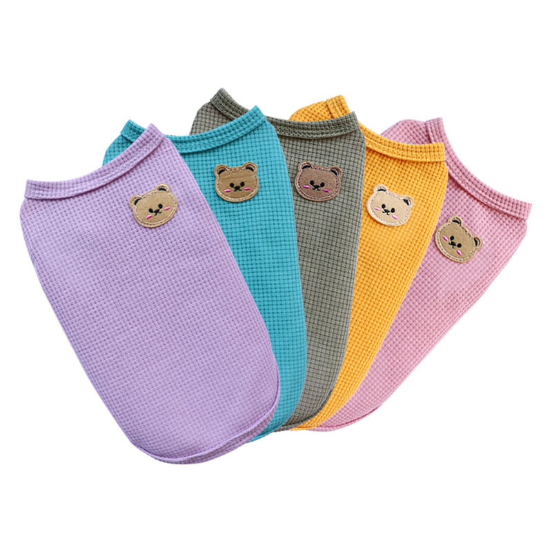Dog Anxiety Vest - Rompi Waffle Musim Semi Musim Panas