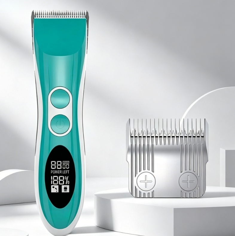 Dog Grooming Clippers - Shernbao Wireless Pet Grooming Kit, Pengering