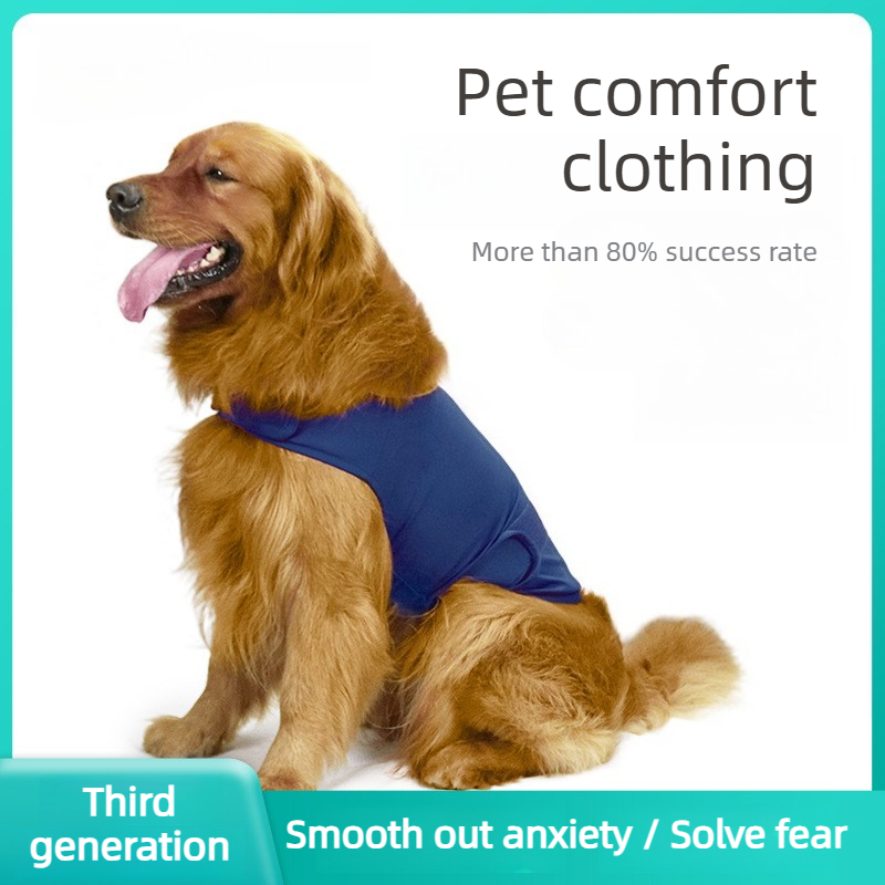 Dog Anxiety Vest - Jaket Penenang Anjing Desain Baru, Rompi