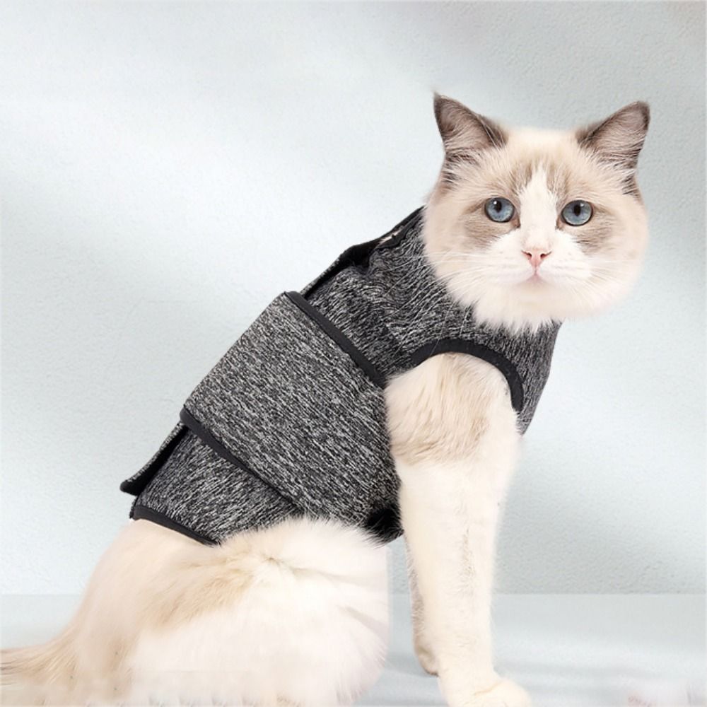 Dog Anxiety Vest - Rompi Penenang Kucing yang Dapat Disesuaikan,