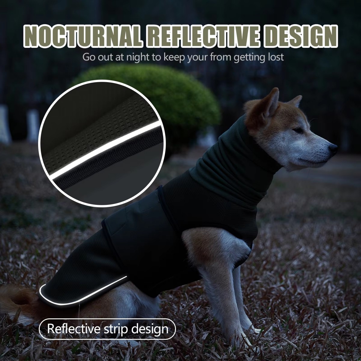 Rompi dan Mantel Anti-Kecemasa - Dog Anxiety Vest ulasan dan harga