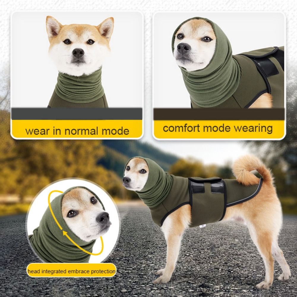 Rompi Anjing Anti Cemas Elasti - Dog Anxiety Vest ulasan dan harga