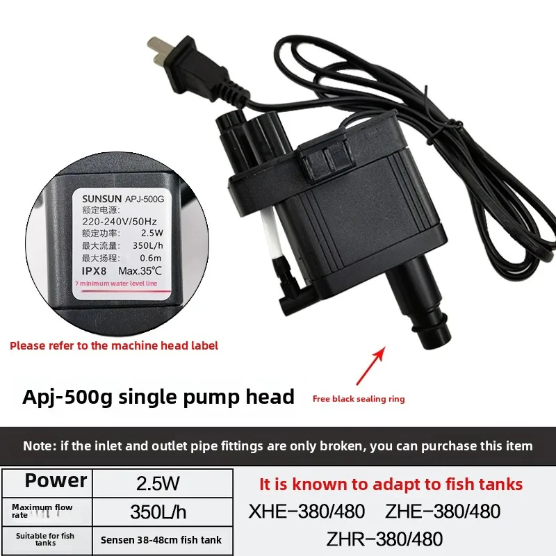 Pompa filter tiga-dalam-satu S - Fish Tank Filter Pump ulasan dan harga