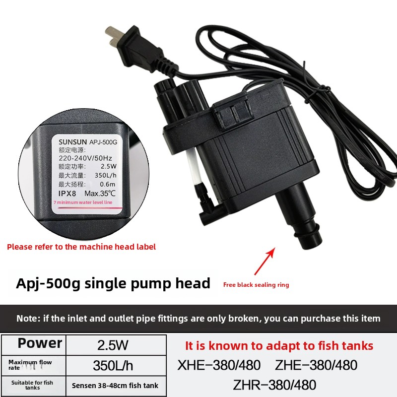 Pompa filter tiga-dalam-satu S - Fish Tank Filter Pump ulasan dan harga
