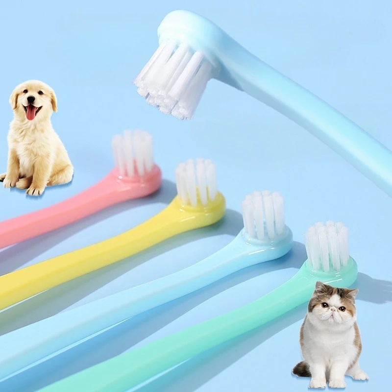 Sikat Gigi Anjing, Sikat Pembe - Pet Supplies Co ulasan dan harga