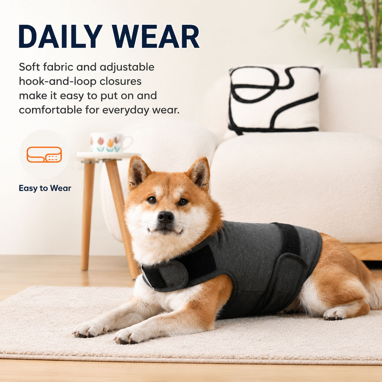 Rompi Penenang Anjing, Baju An - Dog Anxiety Vest ulasan dan harga