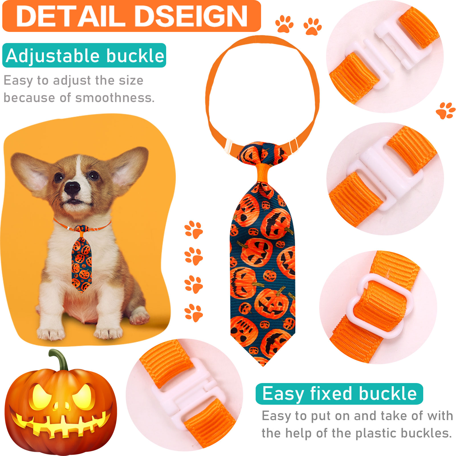 50/100 Buah Halloween Aksesori - Pet Supplies Co ulasan dan harga