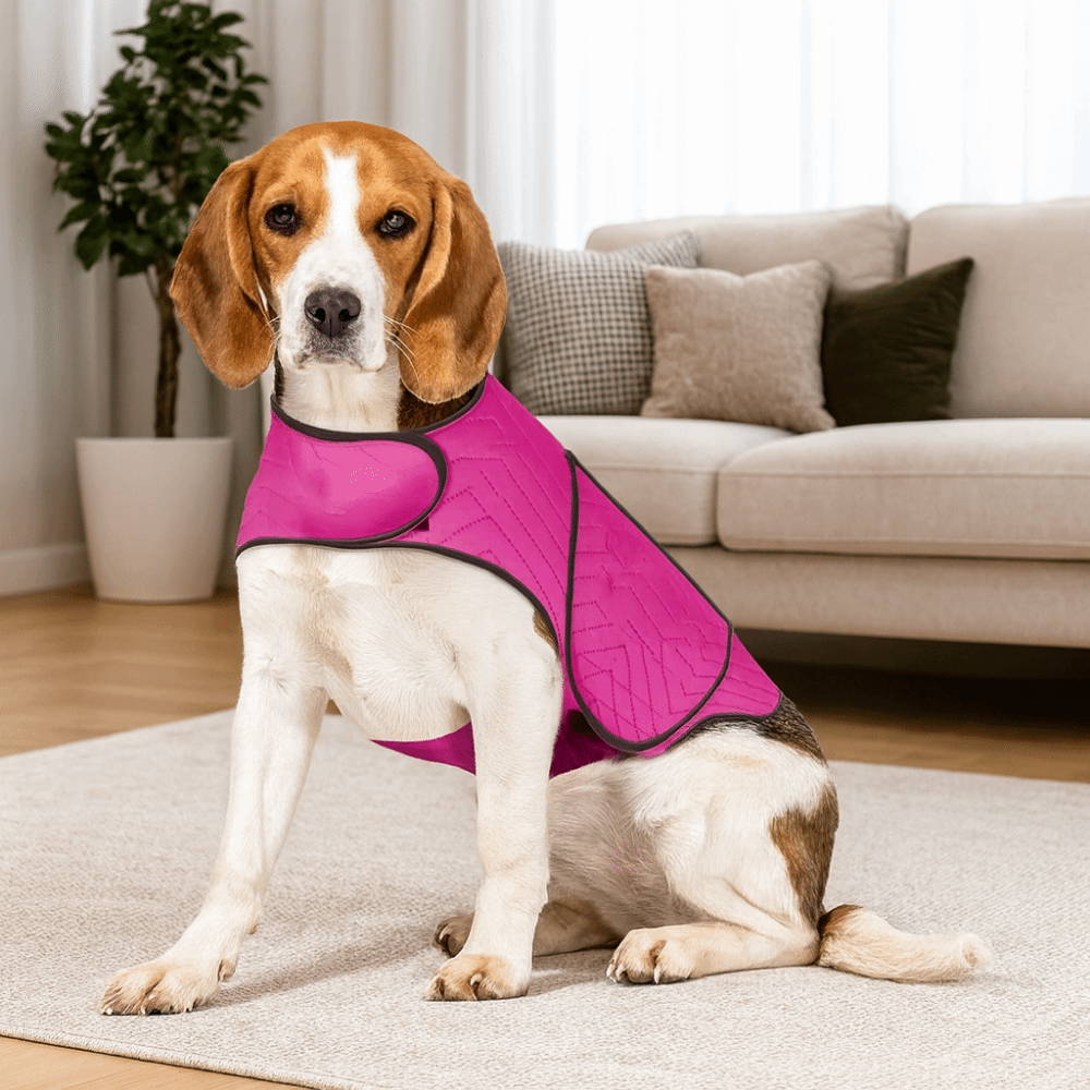 Jaket Anjing Elastis Anti Cema - Dog Anxiety Vest ulasan dan harga