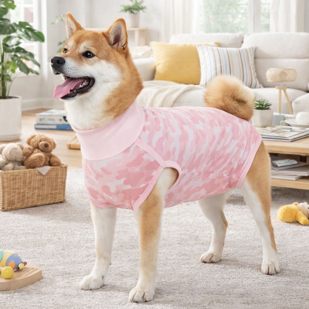 Baju Pemulihan Anjing Elastis, - Dog Anxiety Vest ulasan dan harga