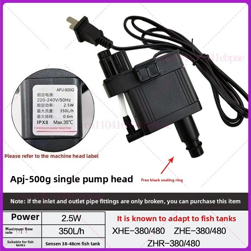 Pompa filter tiga-dalam-satu S - Fish Tank Filter Pump ulasan dan harga